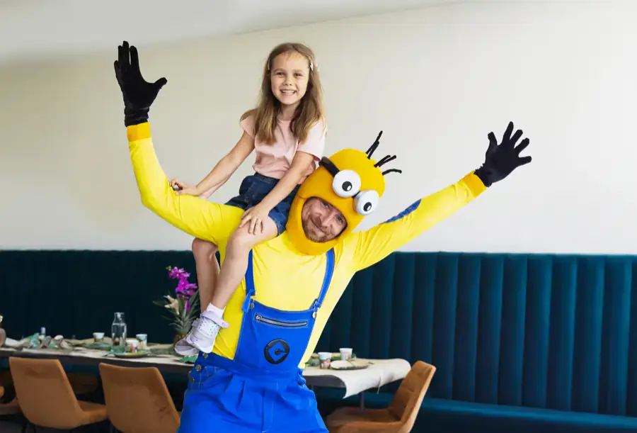 Kostum Minion za otroško praznovanje