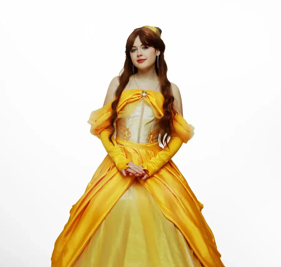 Kostum Princesa Belle za otroško praznovanje