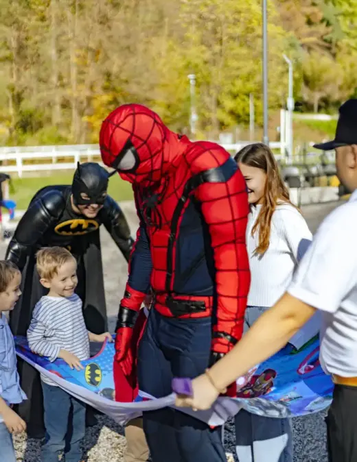 Kostum SpiderMan za otroško praznovanje