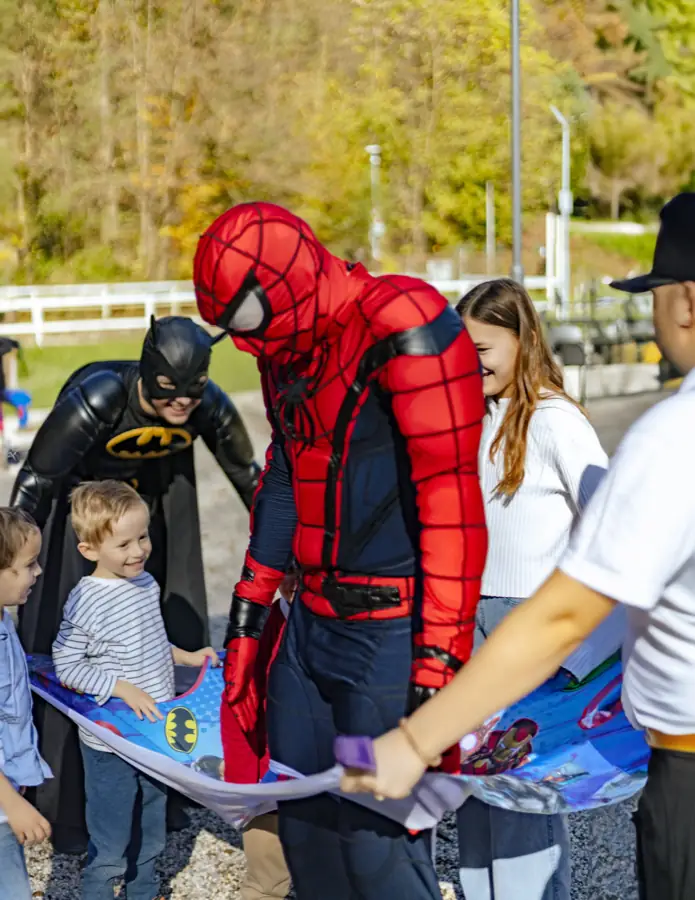 Kostum SpiderMan za otroško praznovanje